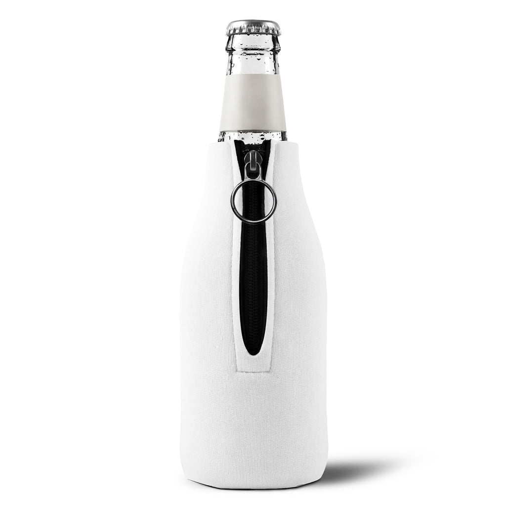 " Be Safe, Drink with a Nurse" Zip-Up Bottle Cooler Sleeve