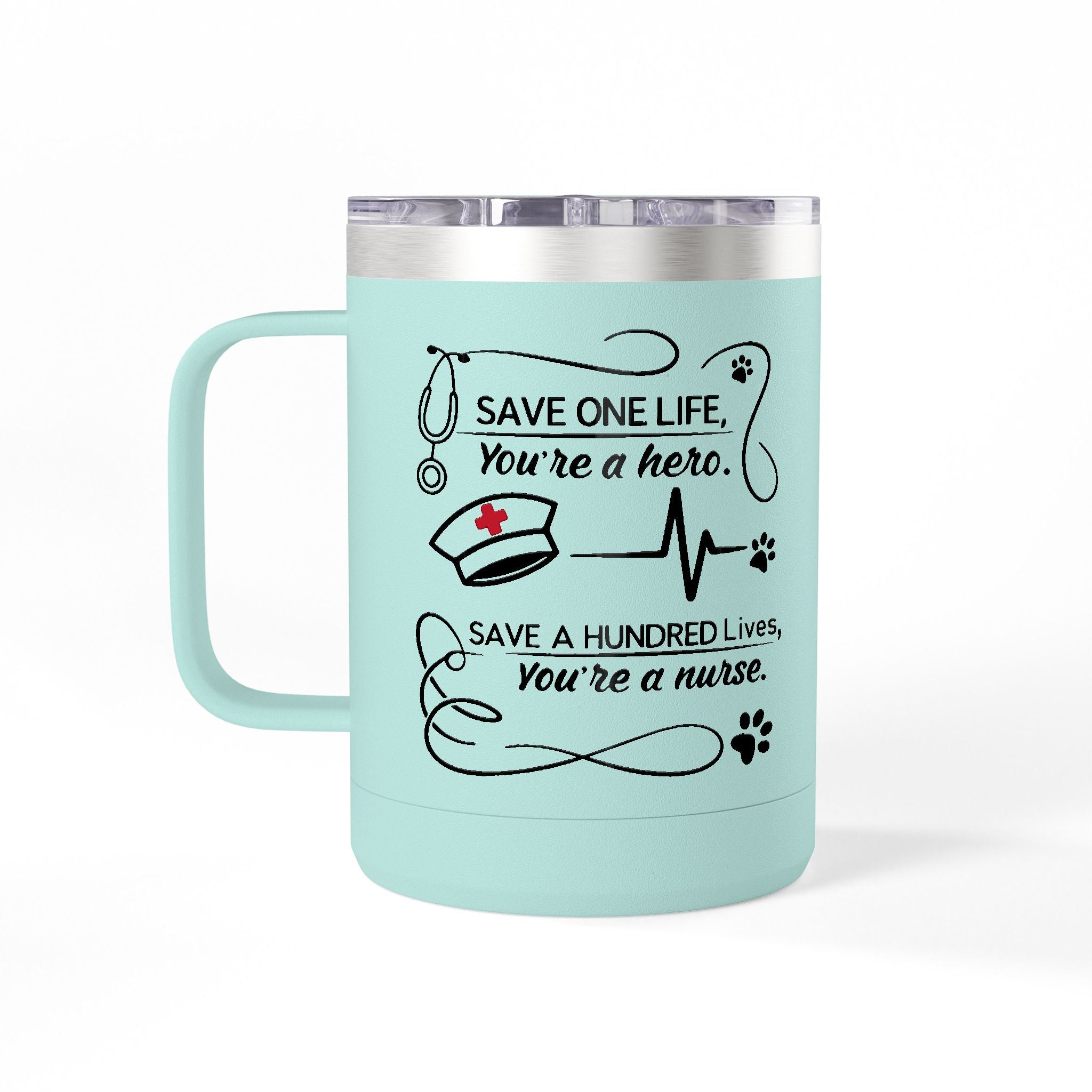 Polar Camel 15 0z Coffee Mug Tumbler with handle