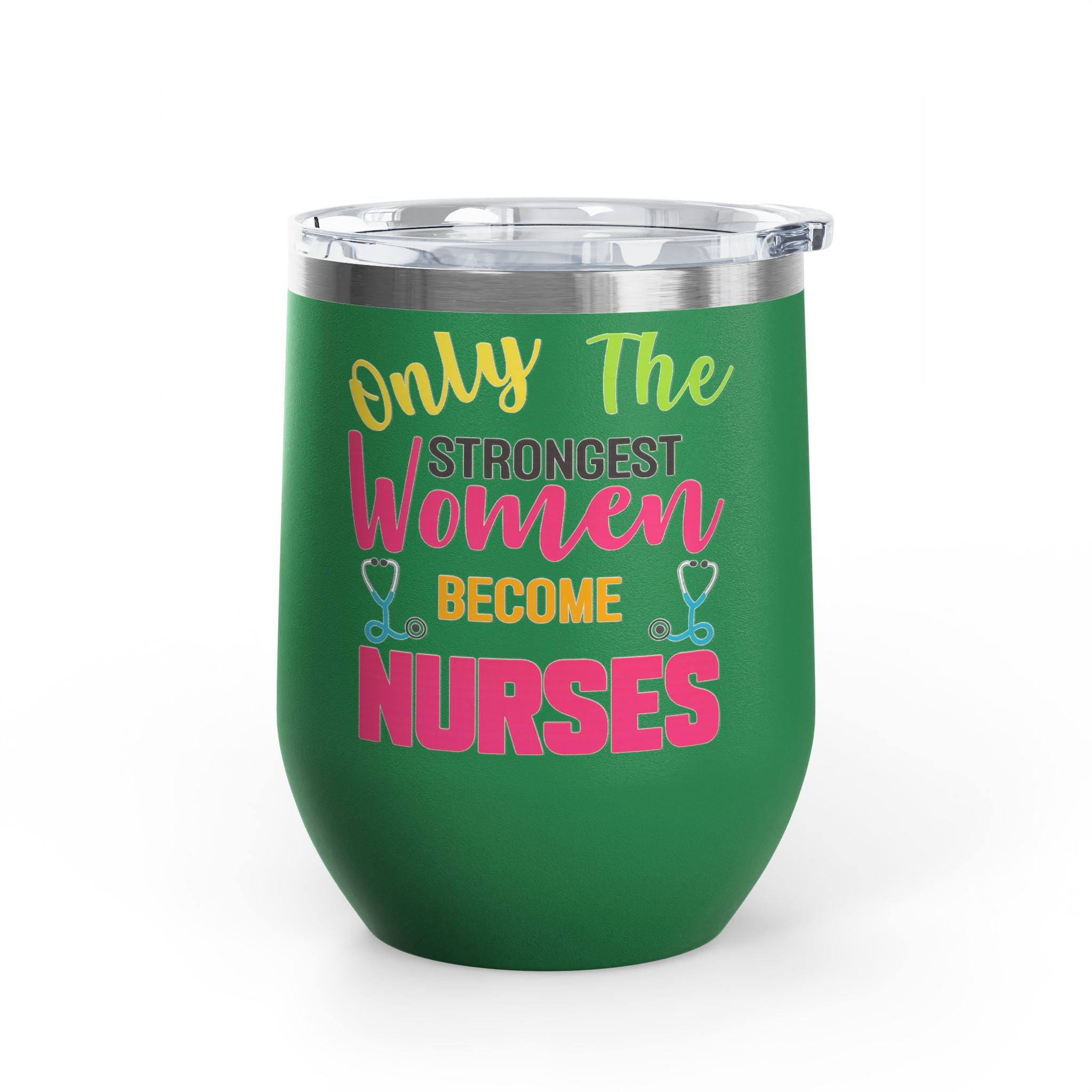 12oz Insulated Stainless Steel Wine Tumbler