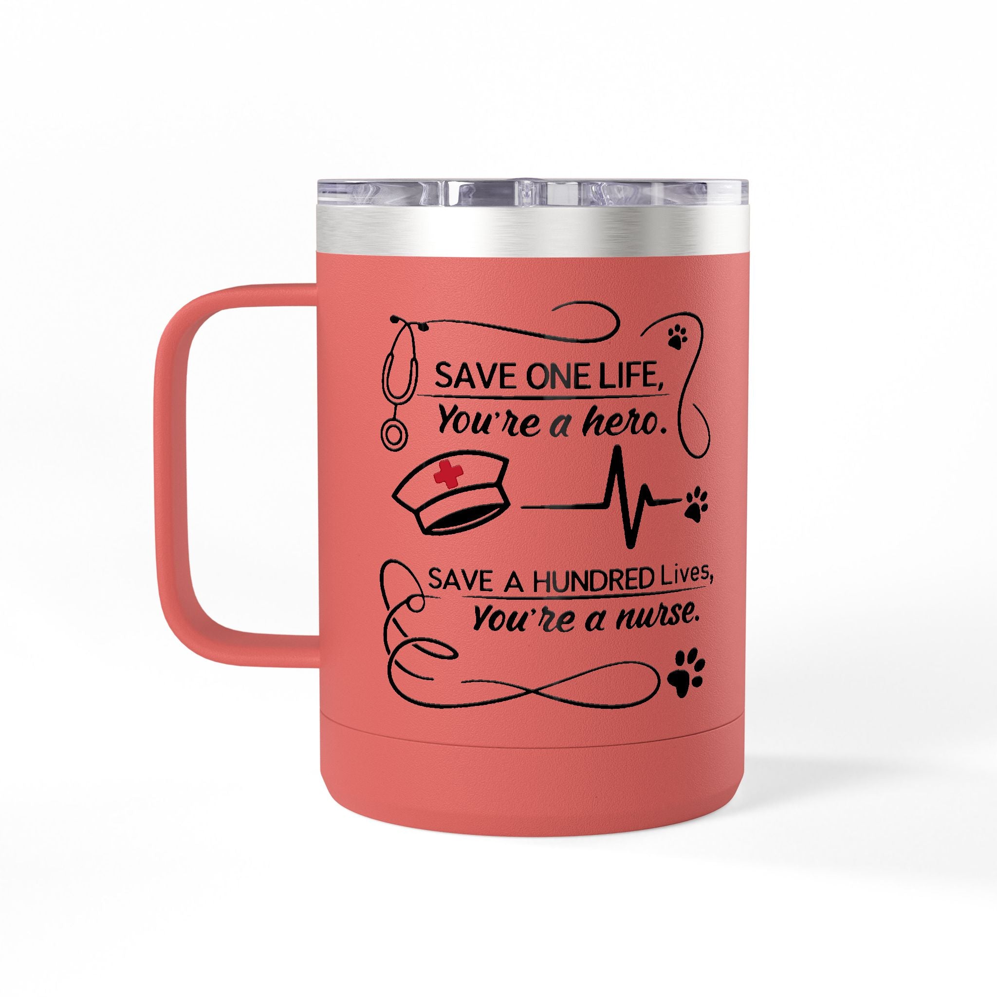 Polar Camel 15 0z Coffee Mug Tumbler with handle