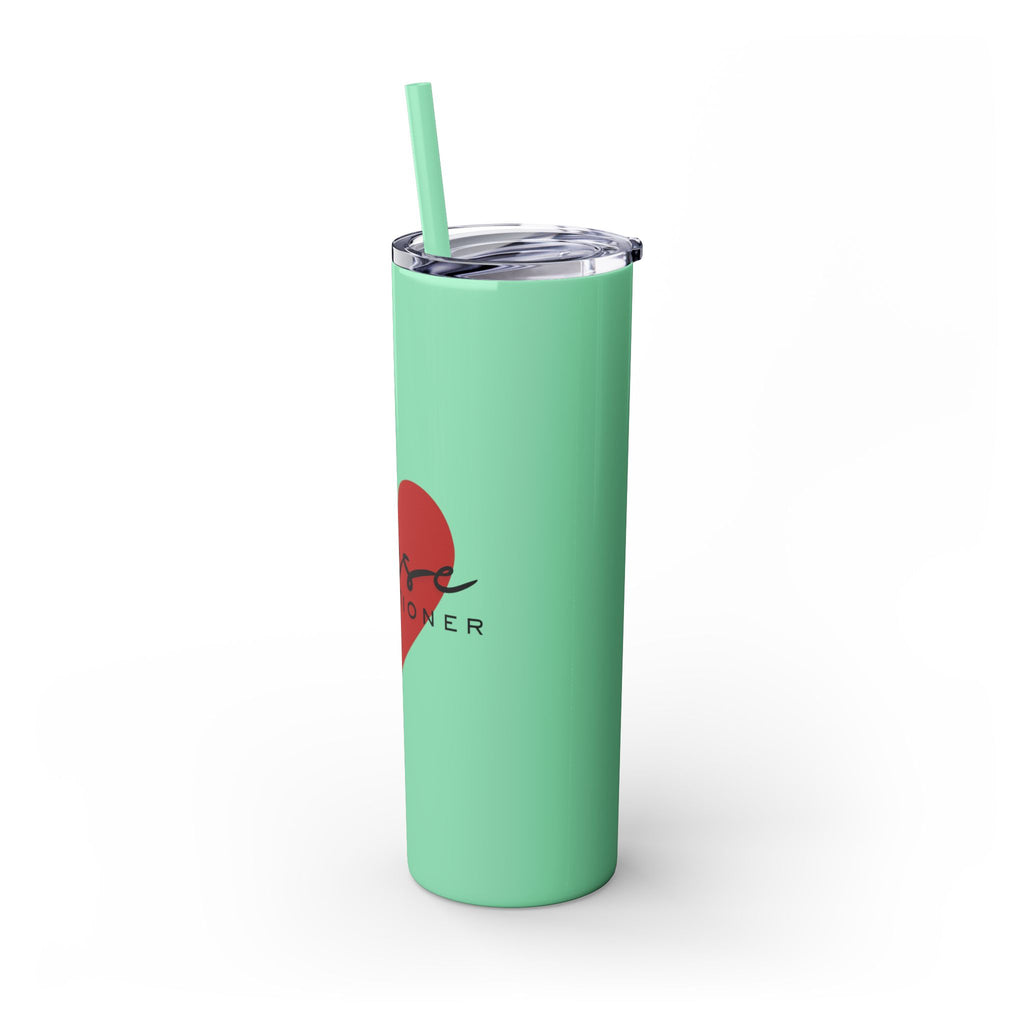 " Nurse Practitioner" Skinny Tumbler with Straw, 20oz