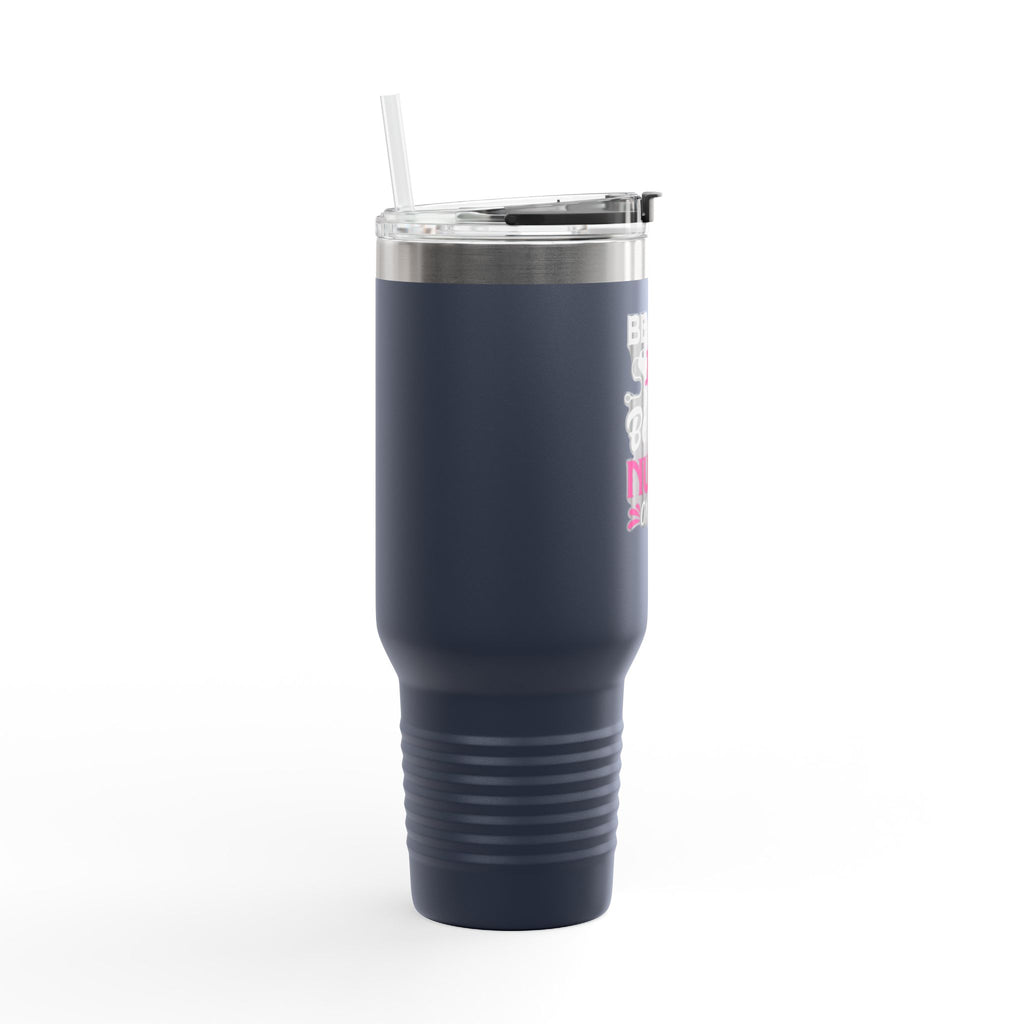 Polar Camel 40oz Stainless Steel Insulated Tumbler with handle, lid and straw
