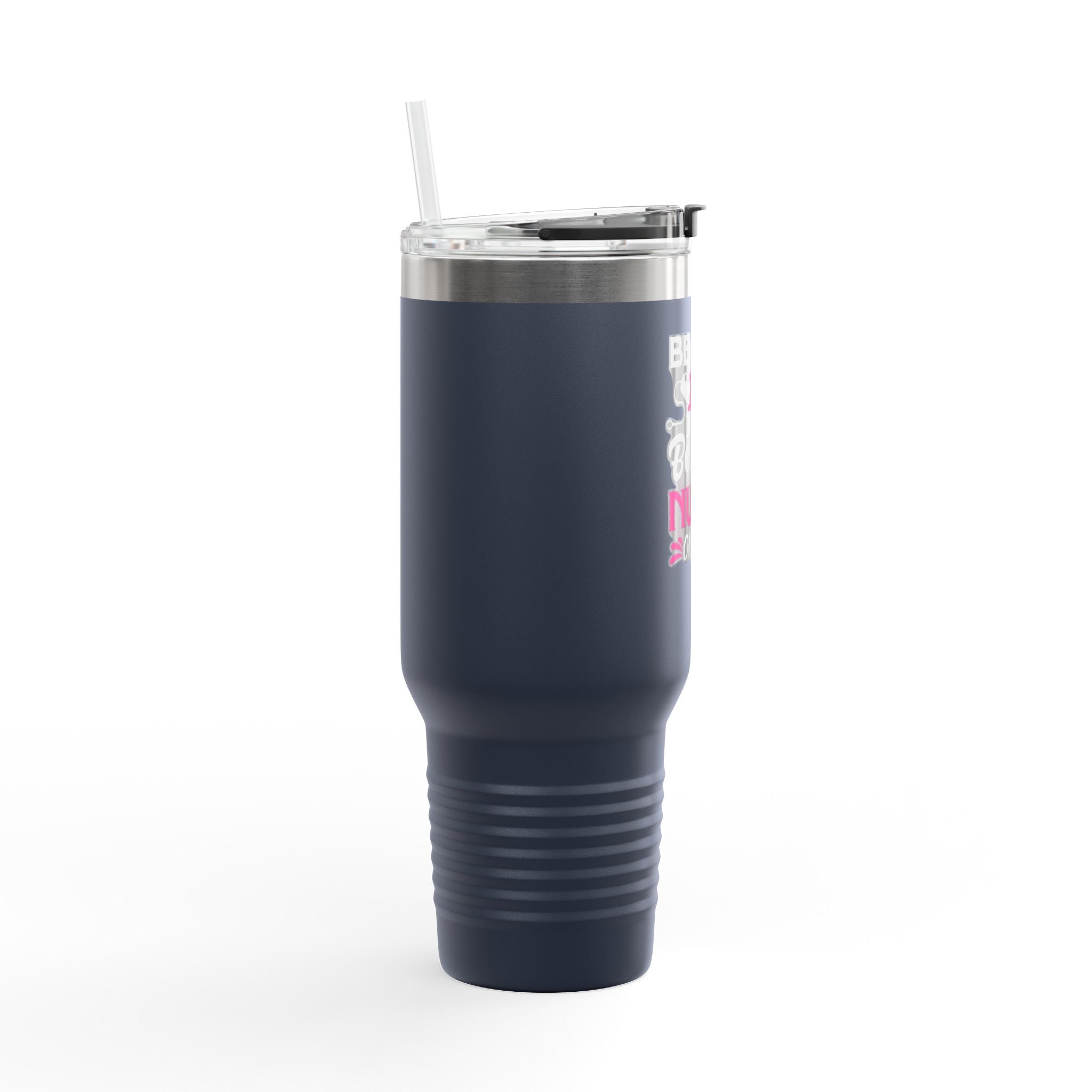 Polar Camel 40oz Stainless Steel Insulated Tumbler with handle, lid and straw