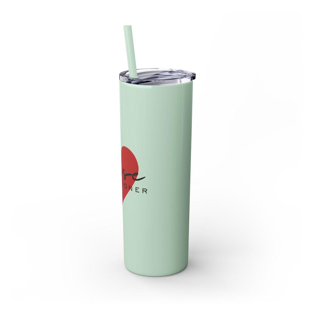 " Nurse Practitioner" Skinny Tumbler with Straw, 20oz