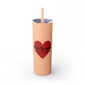 " Nurse Practitioner" Skinny Tumbler with Straw, 20oz