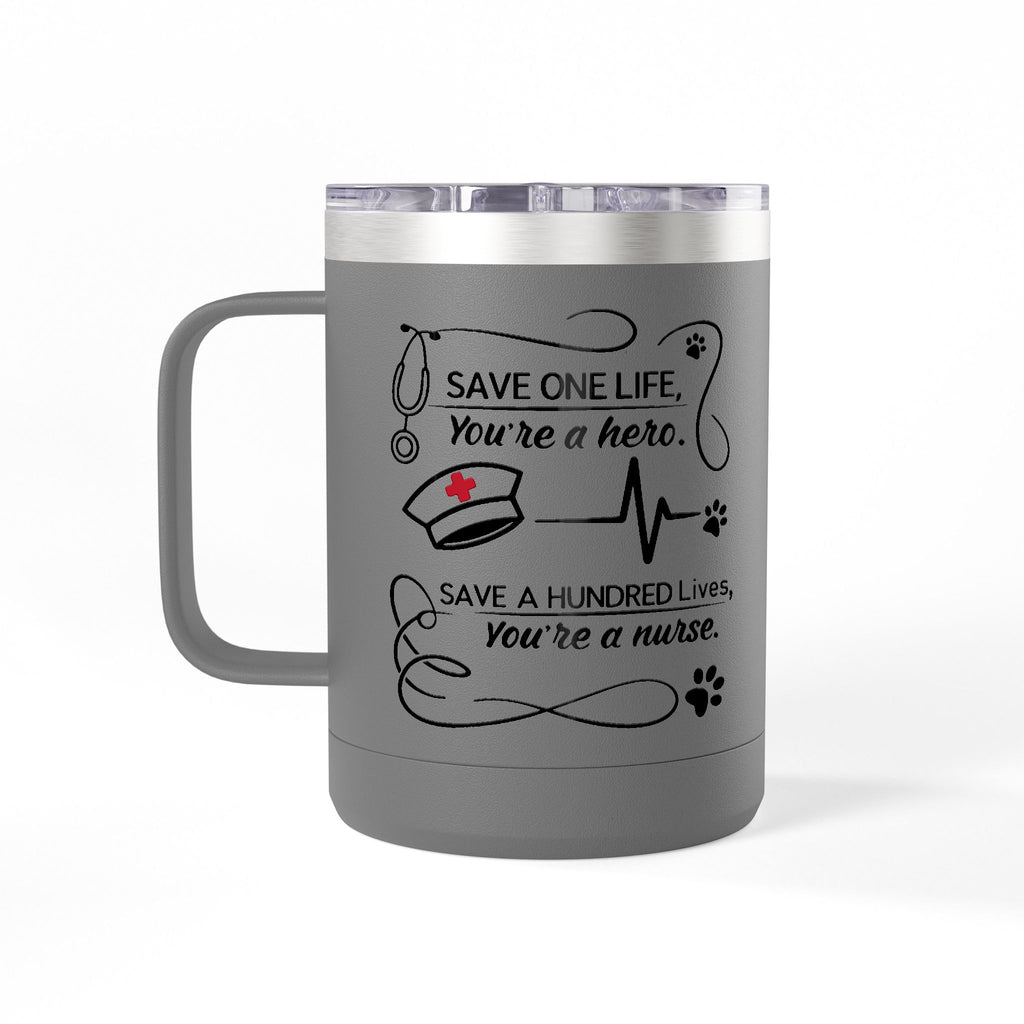 Polar Camel 15 0z Coffee Mug Tumbler with handle