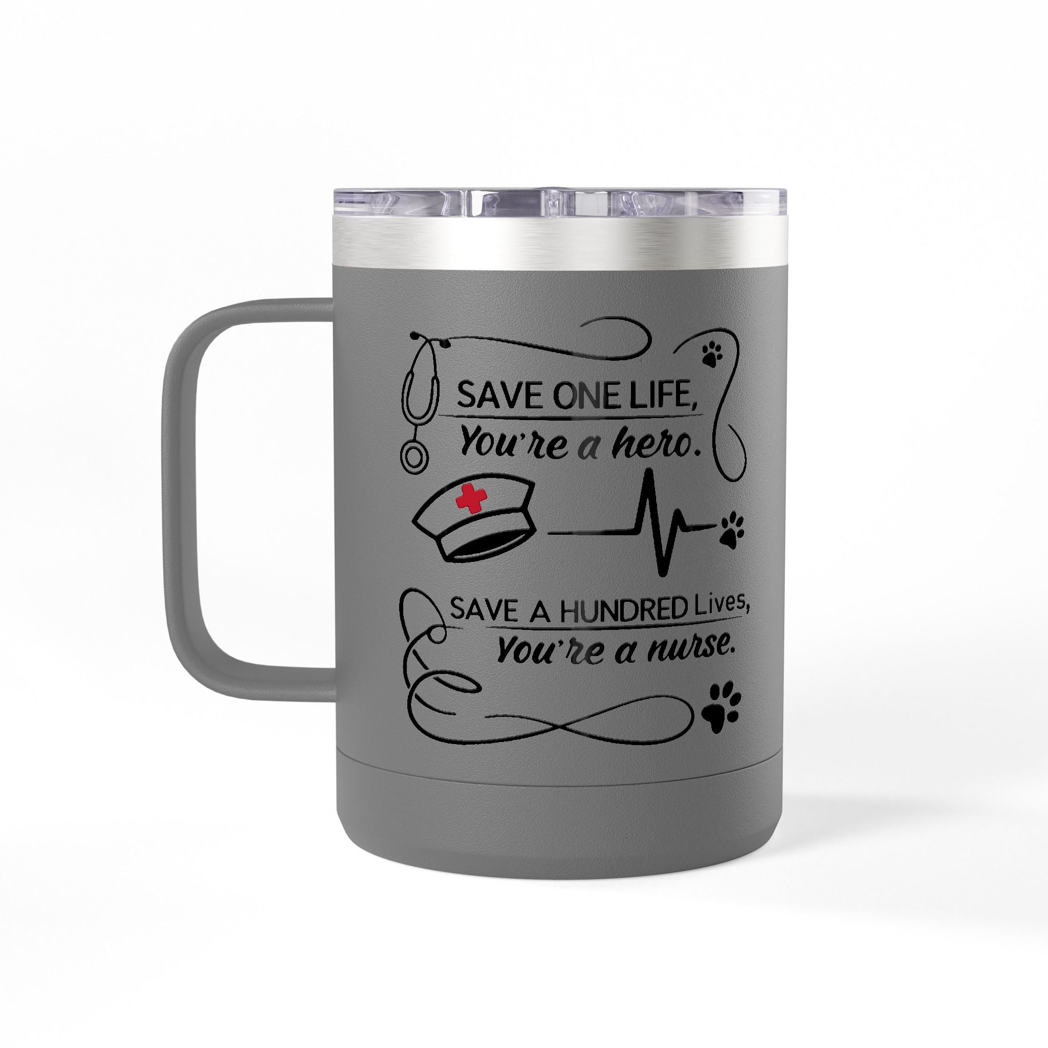 Polar Camel 15 0z Coffee Mug Tumbler with handle