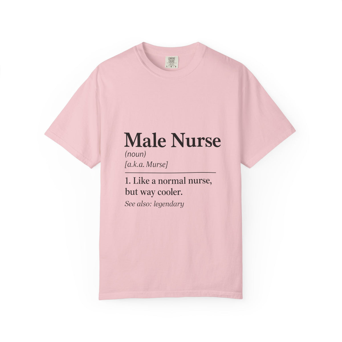Male Nurse Definition T-Shirt — Funny Nursing Gift for Men