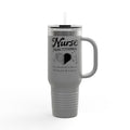 Polar Camel 40oz Insulated Tumbler with a handle and Straw