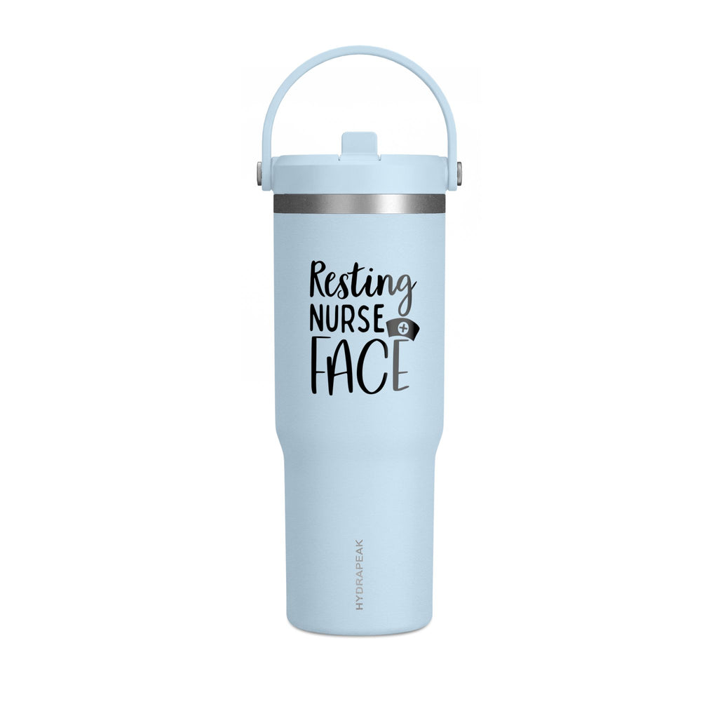 "Resting Nurse Face" 32oz Nomad Tumbler