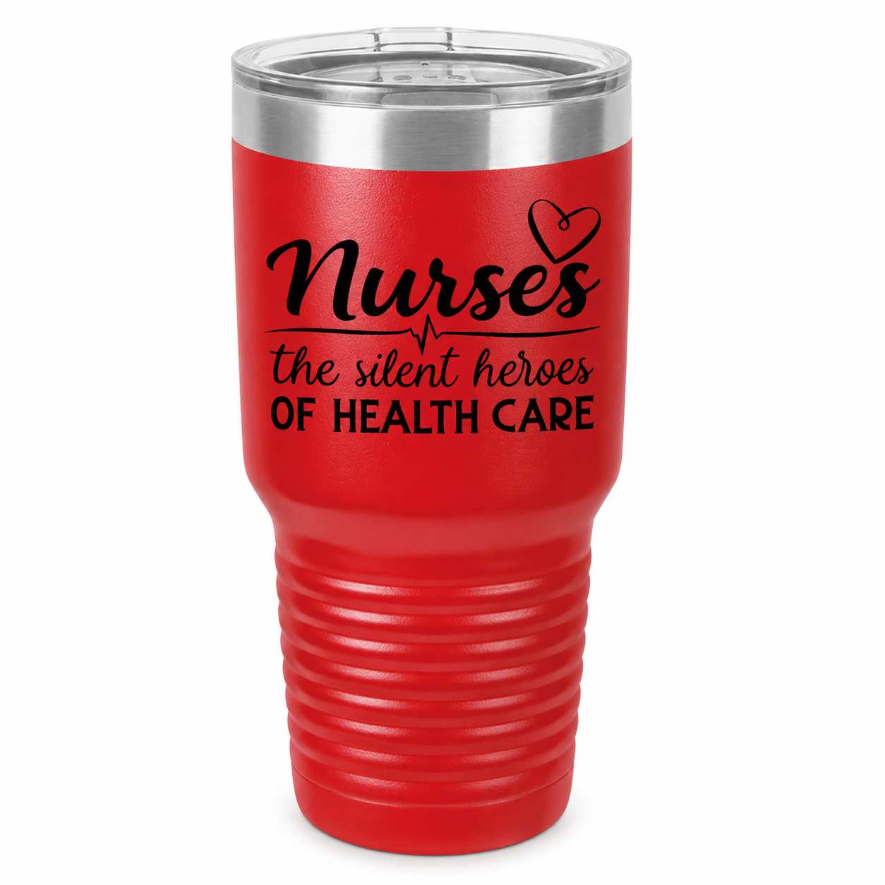 "Nurses, The Silent Heroes of Healthcare" Polar Camel 20 oz  Tumbler