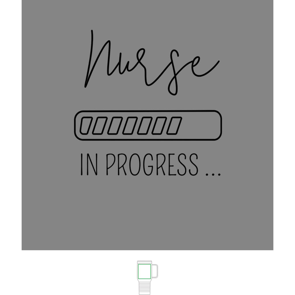 'Nurse In Progress' 20oz Insulated Tumbler