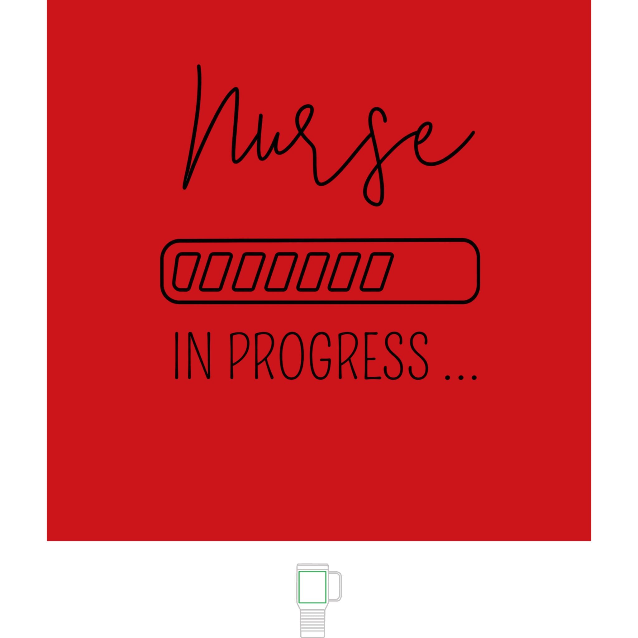 'Nurse In Progress' 20oz Insulated Tumbler