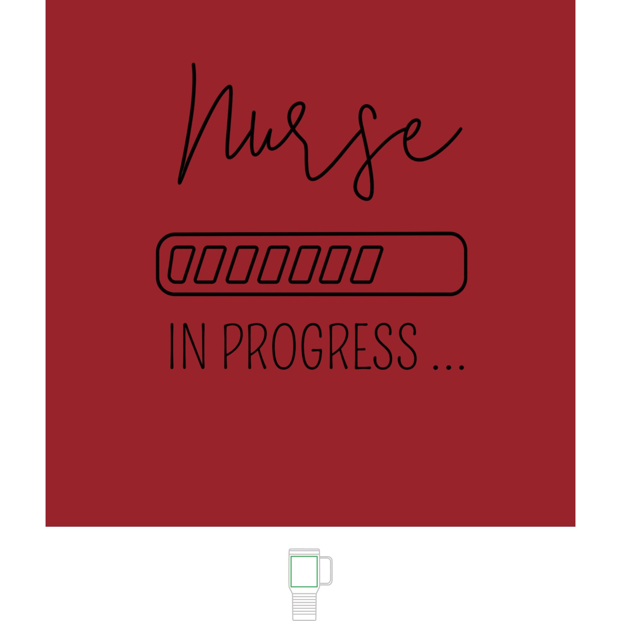 'Nurse In Progress' 20oz Insulated Tumbler