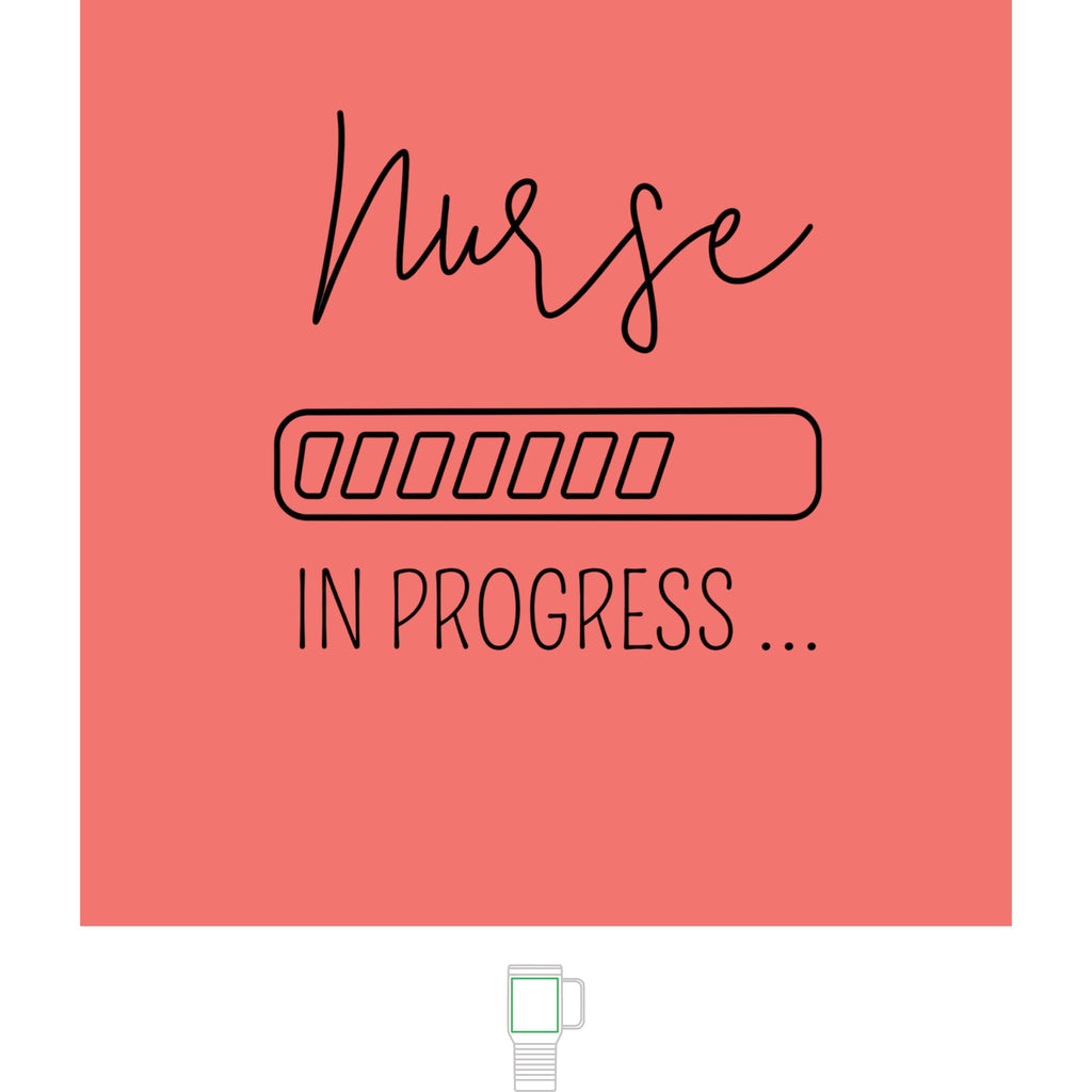 'Nurse In Progress' 20oz Insulated Tumbler
