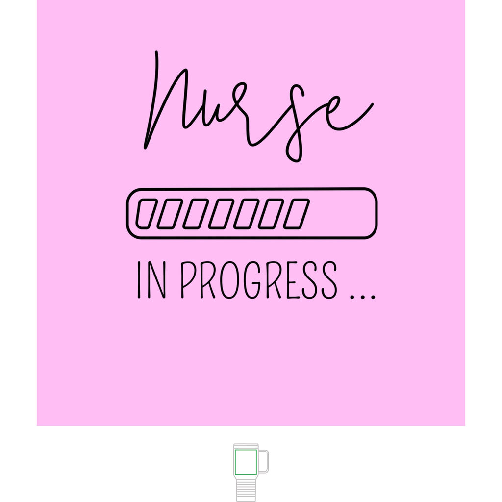 'Nurse In Progress' 20oz Insulated Tumbler