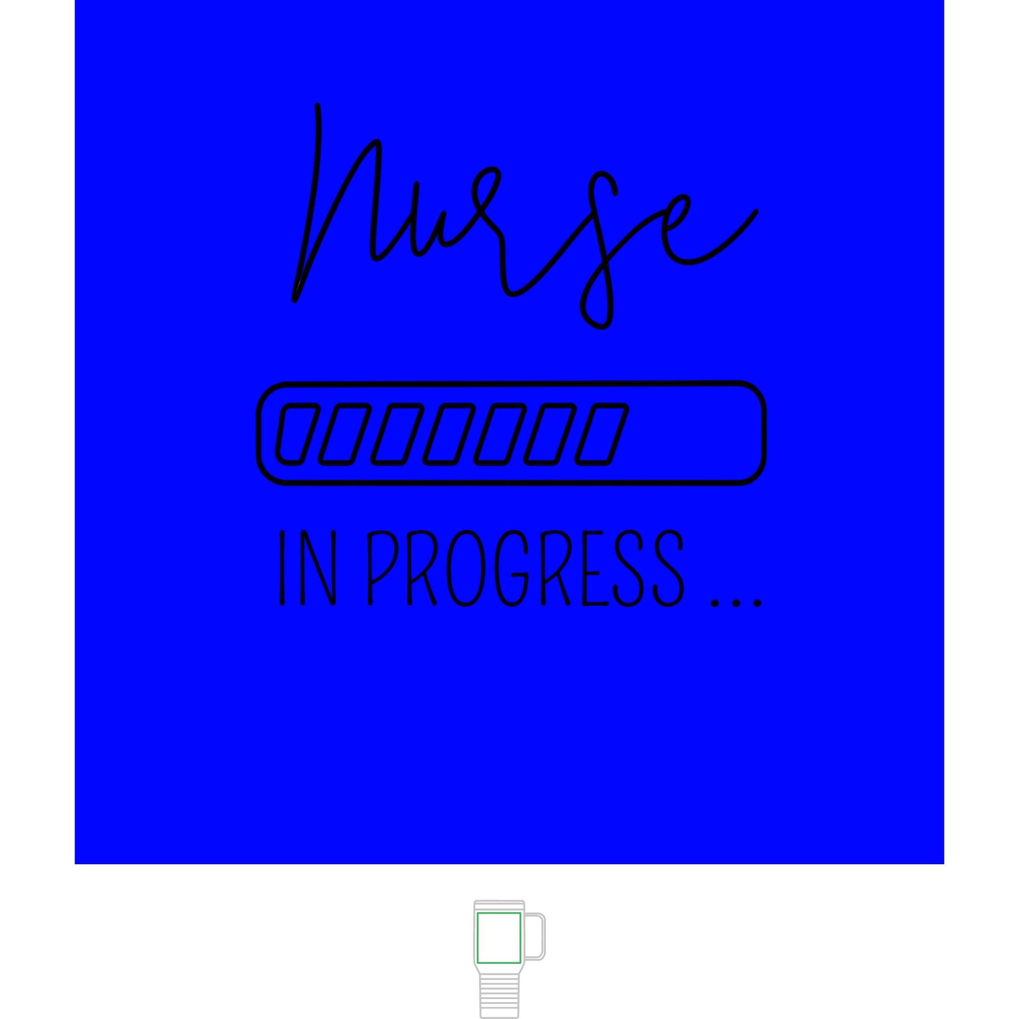 'Nurse In Progress' 20oz Insulated Tumbler