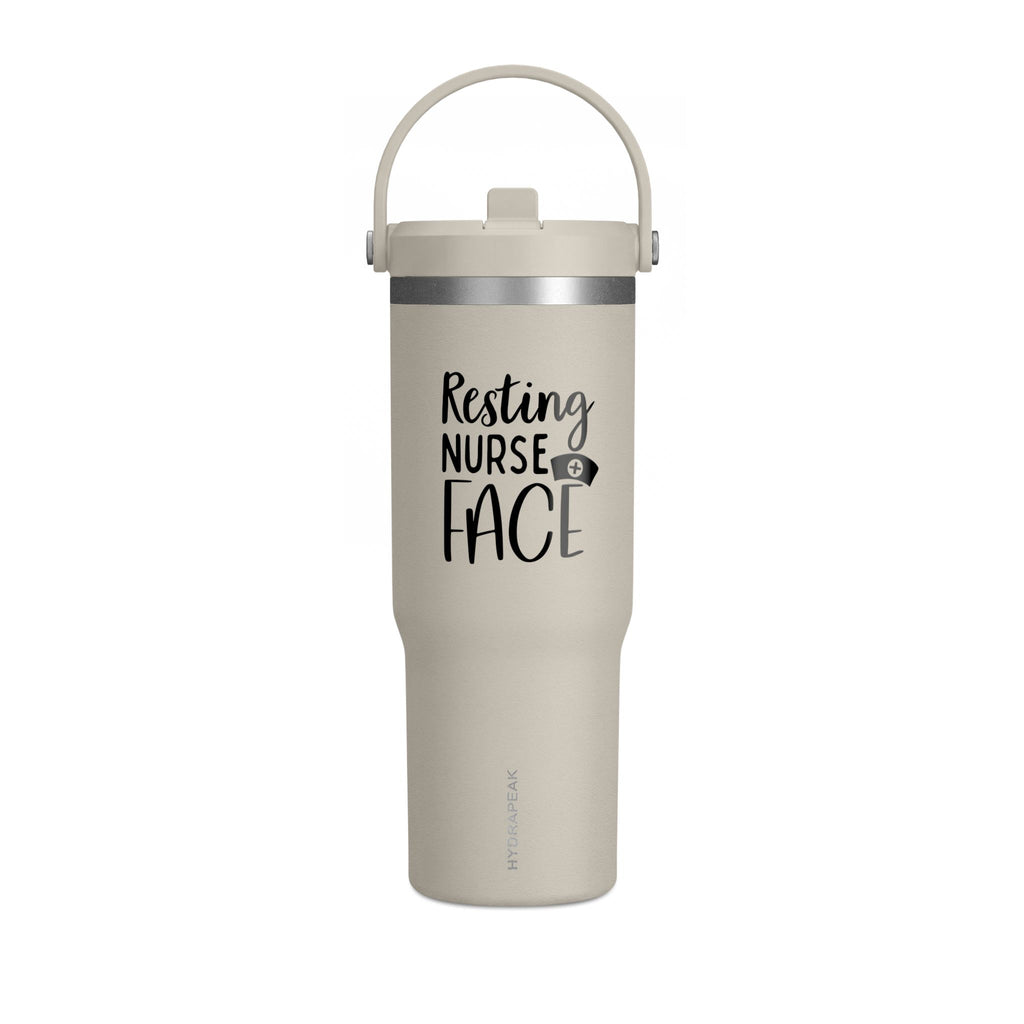 "Resting Nurse Face" 32oz Nomad Tumbler