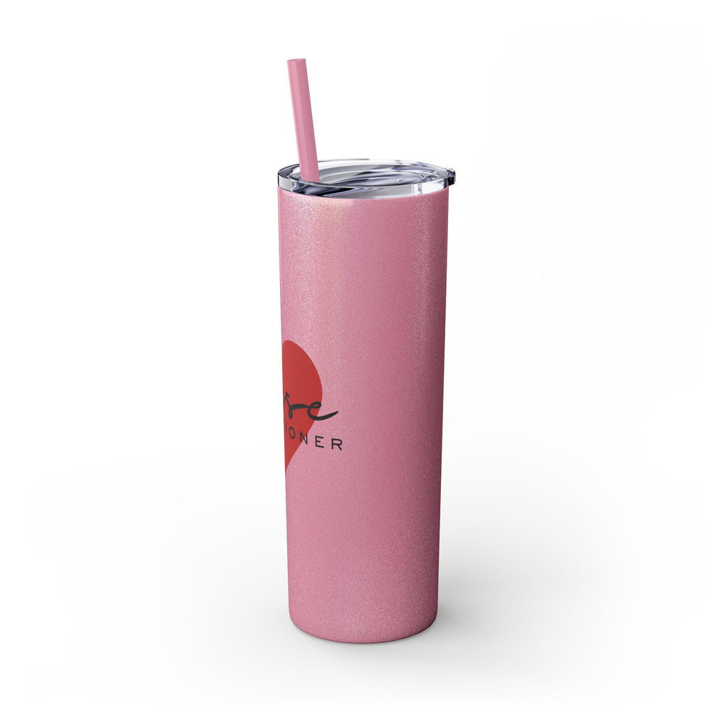 " Nurse Practitioner" Skinny Tumbler with Straw, 20oz