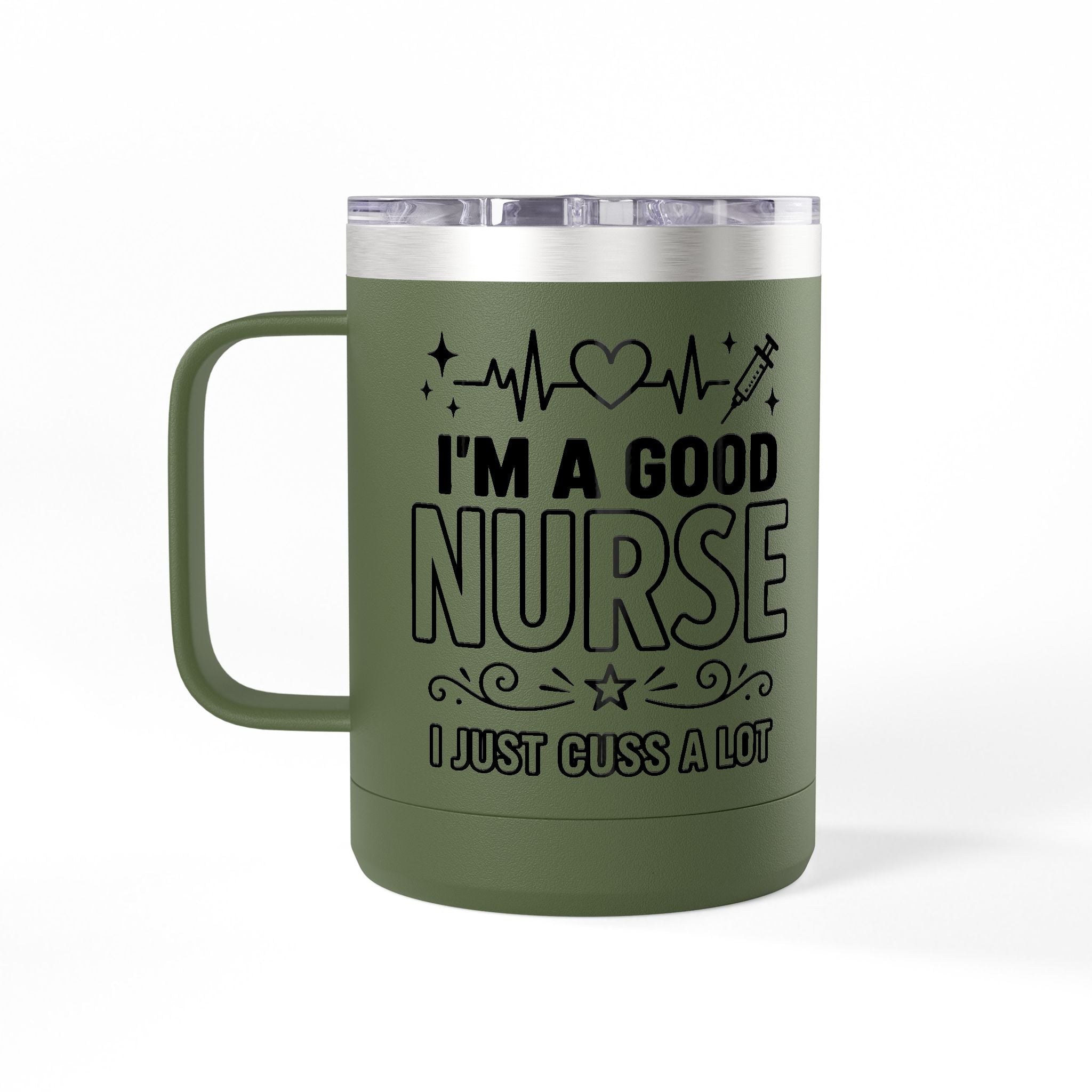 Coffee Mug Tumbler — 15oz