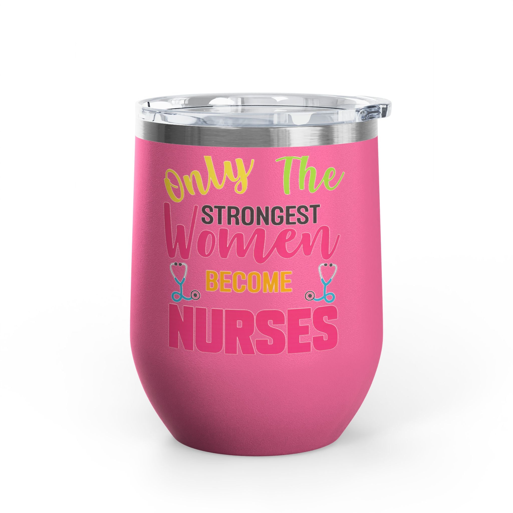 12oz Insulated Stainless Steel Wine Tumbler