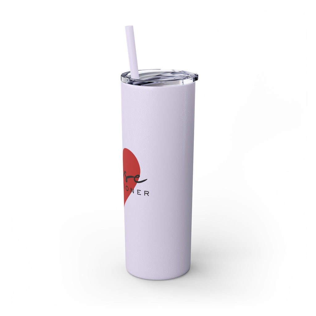 " Nurse Practitioner" Skinny Tumbler with Straw, 20oz