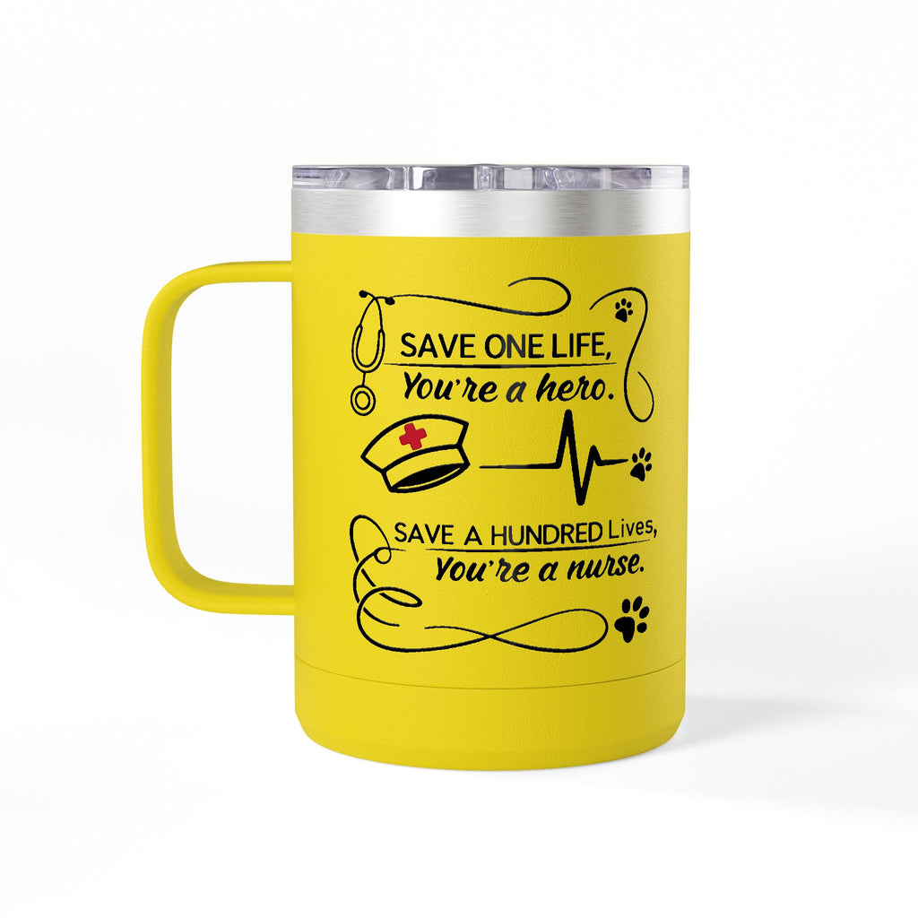 Polar Camel 15 0z Coffee Mug Tumbler with handle