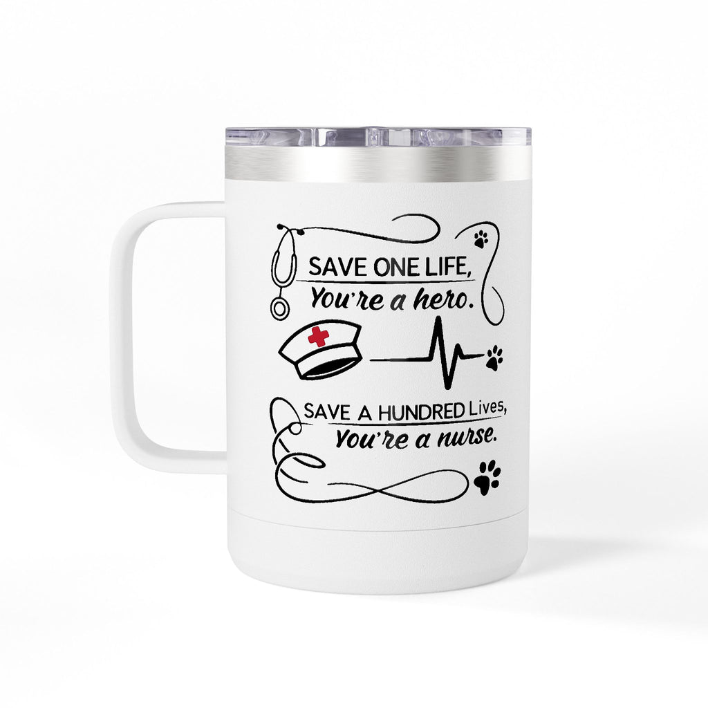 Polar Camel 15 0z Coffee Mug Tumbler with handle