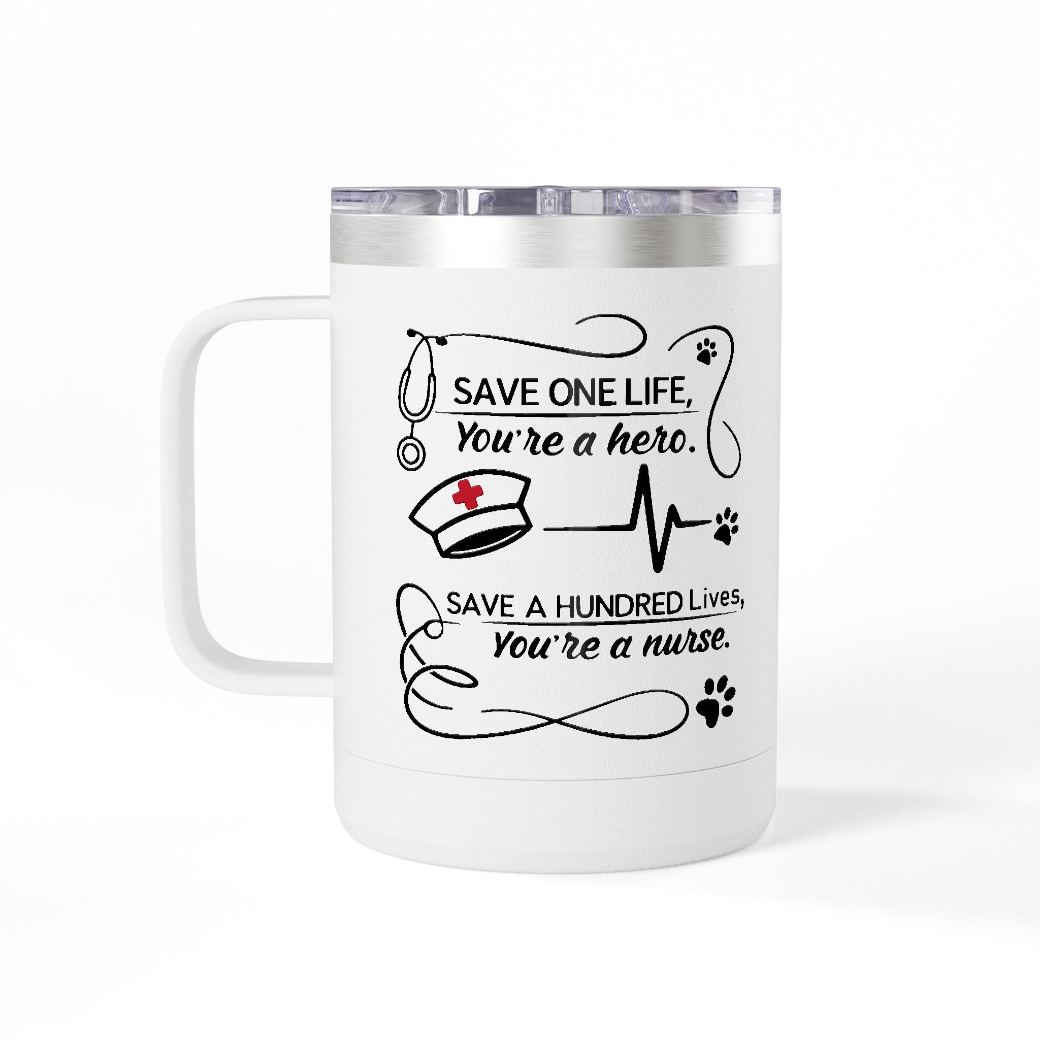 Polar Camel 15 0z Coffee Mug Tumbler with handle