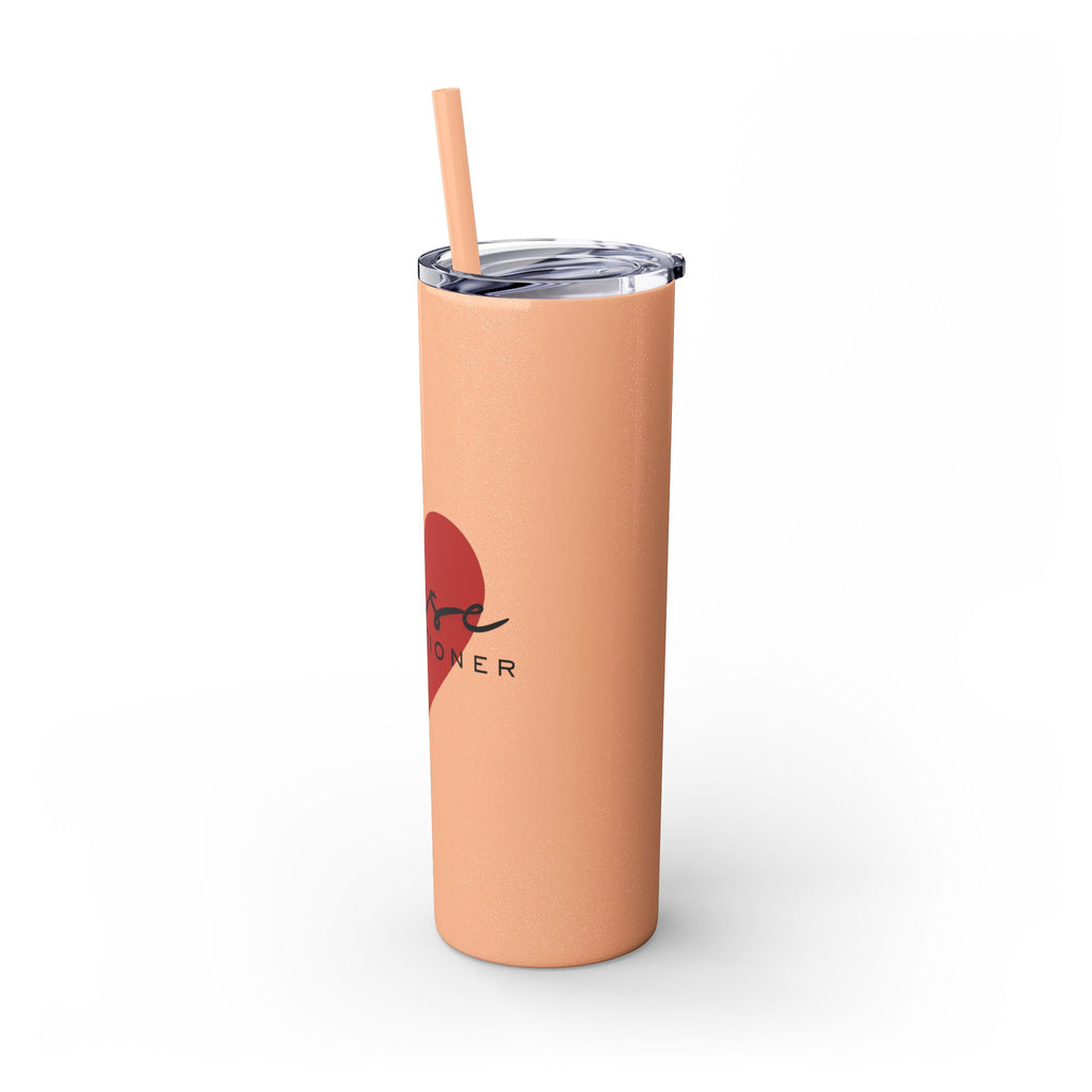 " Nurse Practitioner" Skinny Tumbler with Straw, 20oz