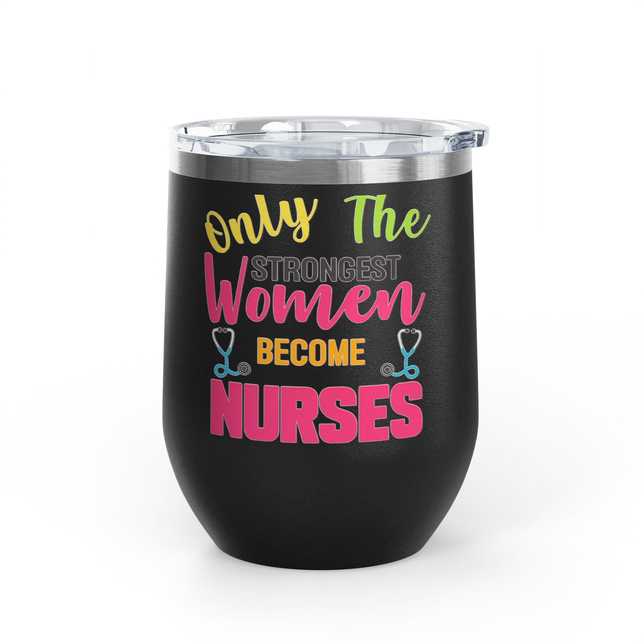 12oz Insulated Stainless Steel Wine Tumbler