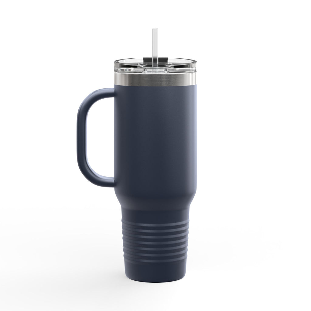 Polar Camel 40oz Stainless Steel Insulated Tumbler with handle, lid and straw