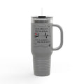 Polar Camel 40oz Insulated Stainless Steel Tumbler with handle, lid and straw