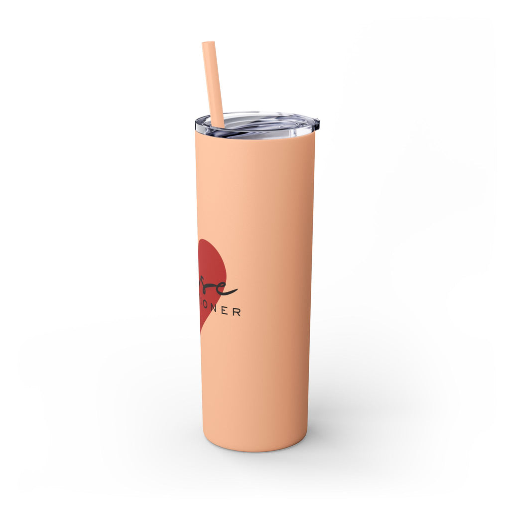 " Nurse Practitioner" Skinny Tumbler with Straw, 20oz