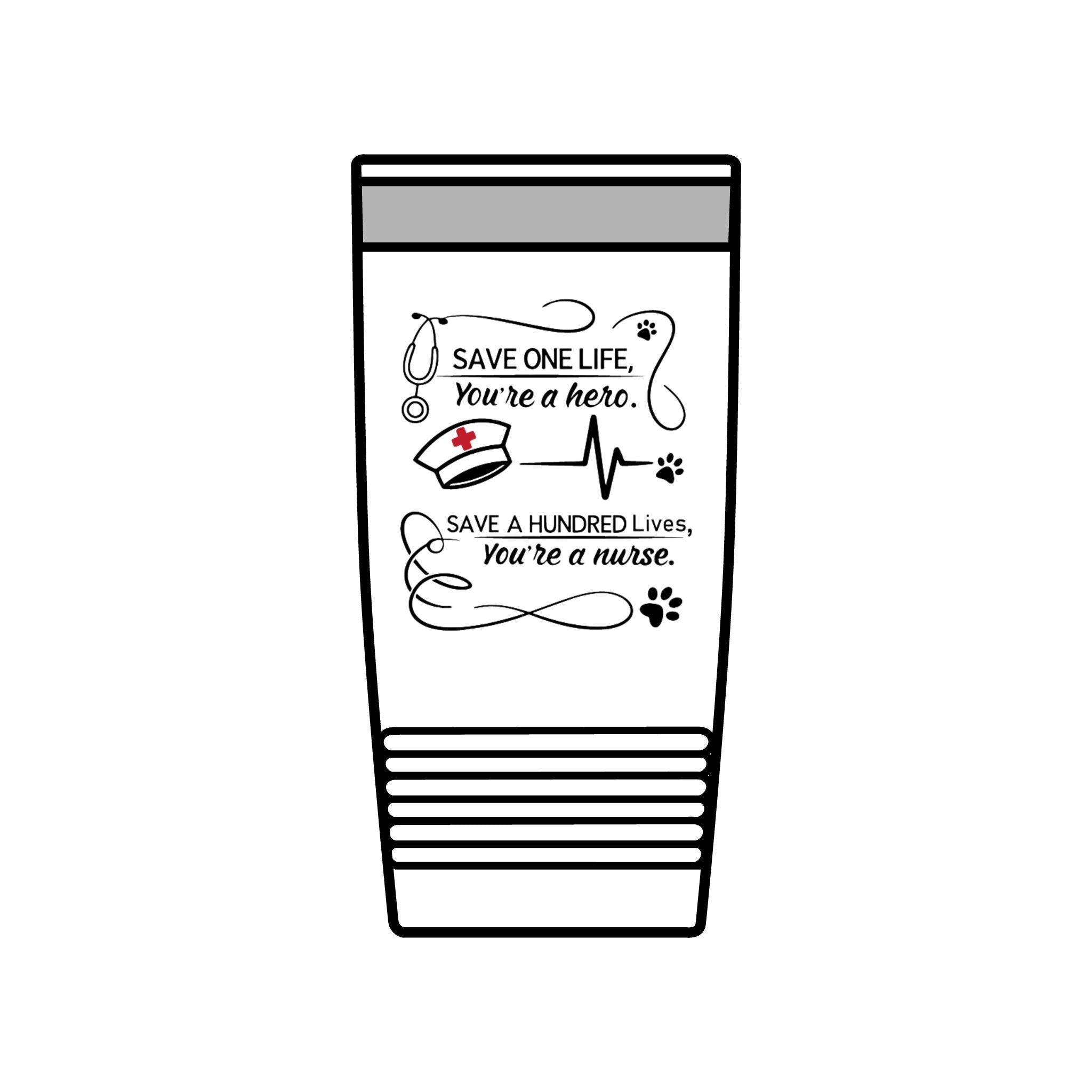 Polar Camel 20oz Insulated Stainless Steel Tumbler