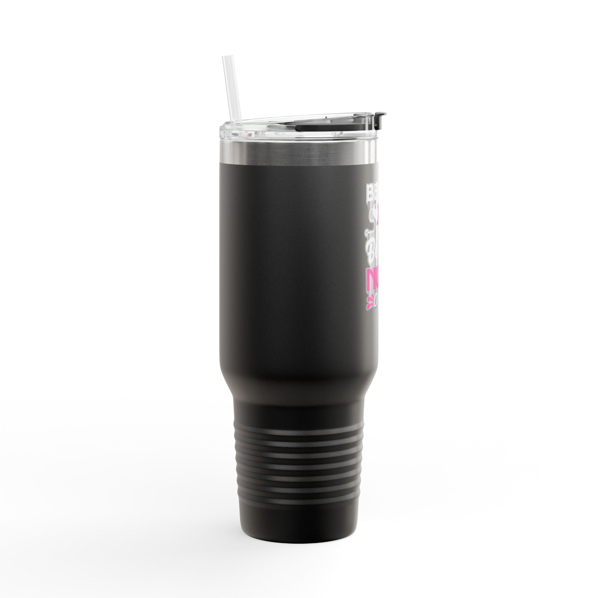 Polar Camel 40oz Stainless Steel Insulated Tumbler with handle, lid and straw