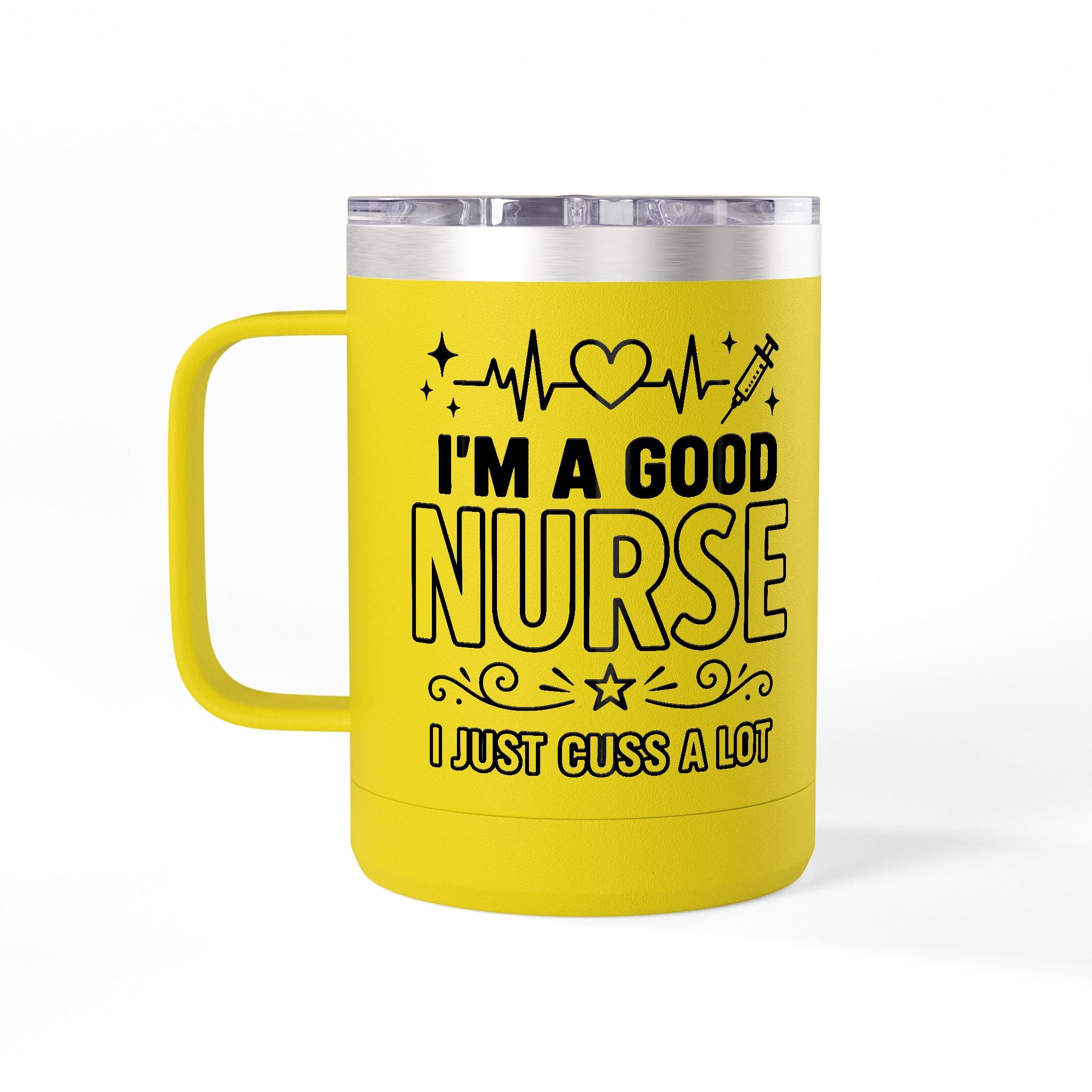 Coffee Mug Tumbler — 15oz