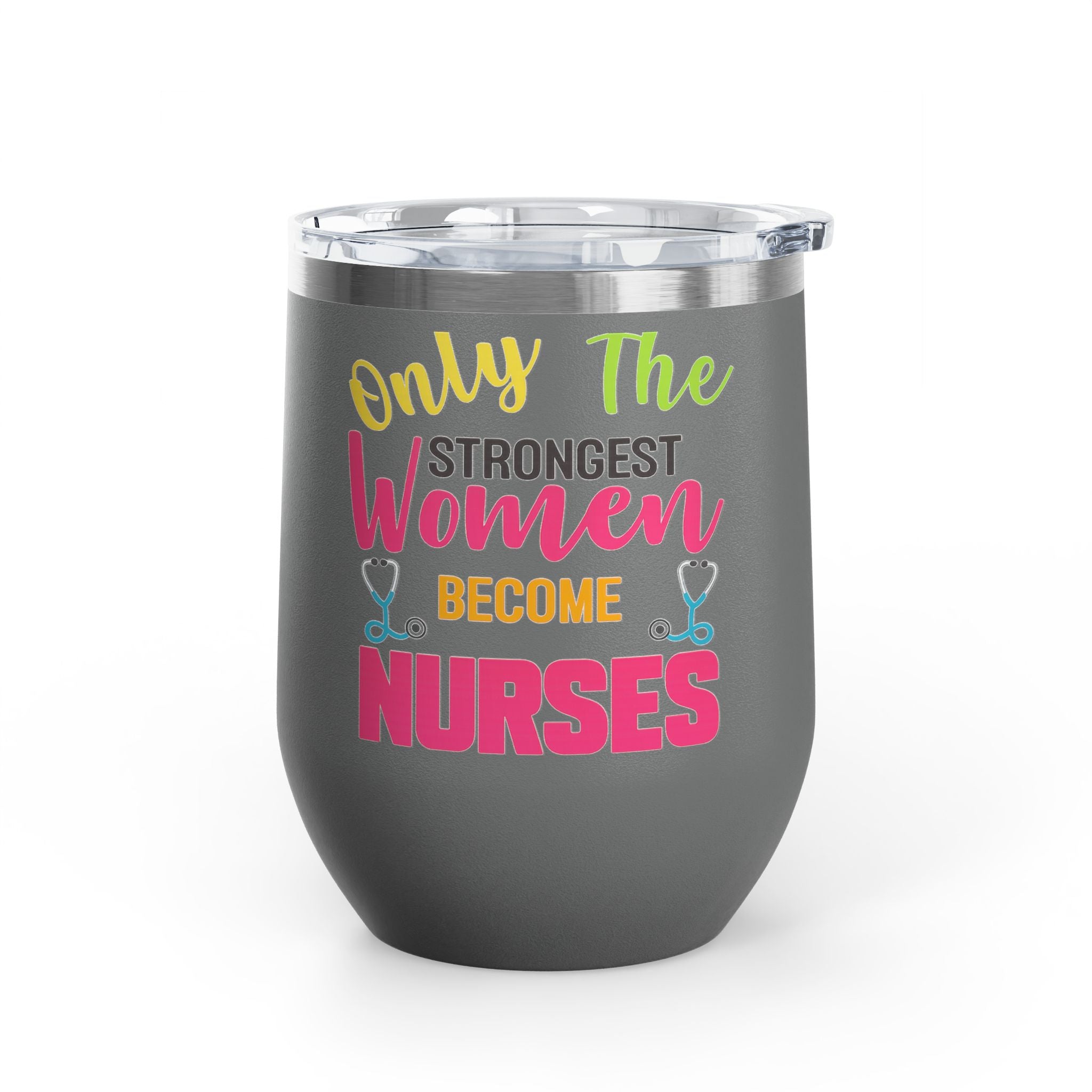 12oz Insulated Stainless Steel Wine Tumbler
